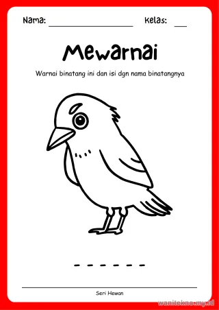 Lembar 4: Mewarnai