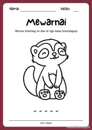 Lembar 7: Mewarnai