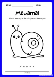 Lembar 13: Mewarnai