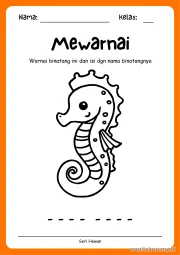 Lembar 3: Mewarnai