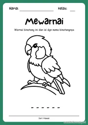 Lembar 6: Mewarnai
