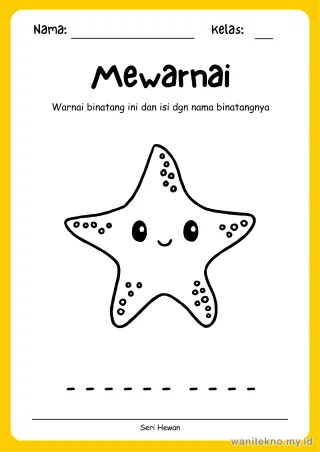 Lembar 8: Mewarnai