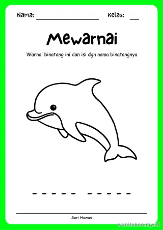 Lembar 9: Mewarnai