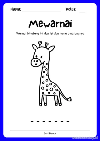 Lembar 10: Mewarnai