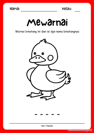 Lembar 11: Mewarnai