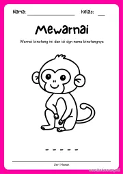 Lembar 12: Mewarnai