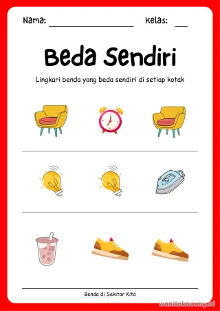 Lembar 5: Beda Sendiri