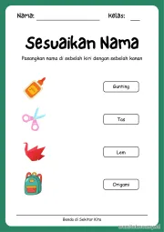 Lembar 10: Sesuaikan Nama