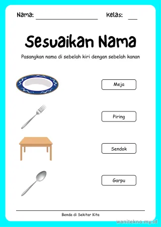 Lembar 11: Sesuaikan Nama