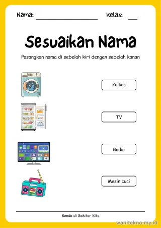 Lembar 12: Sesuaikan Nama