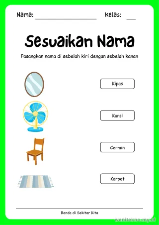 Lembar 13: Sesuaikan Nama