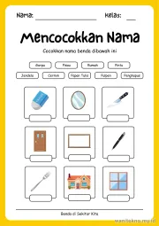 Lembar 3: Mencocokkan Nama