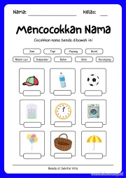 Lembar 5: Mencocokkan Nama