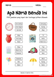Lembar 6: Apa Nama Benda Ini