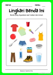 Lembar 14: Lingkari Benda Ini