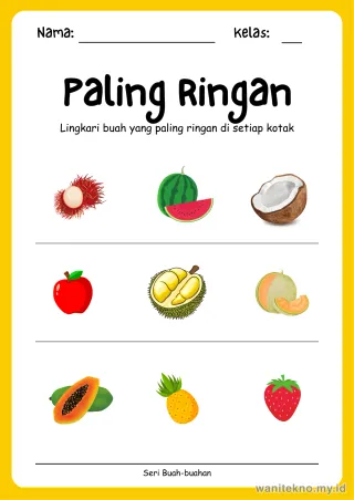 Lembar 2: Paling Ringan