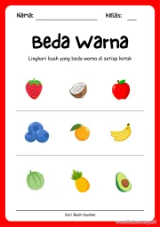 Lembar 5: Beda Warna