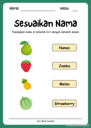 Lembar 10: Sesuaikan Nama