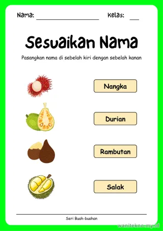 Lembar 13: Sesuaikan Nama