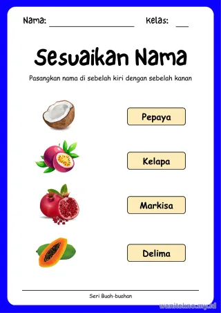 Lembar 14: Sesuaikan Nama
