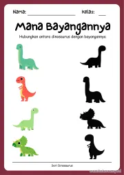Lembar 3: Mana Bayangannya
