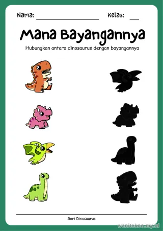 Lembar 5: Mana Bayangannya