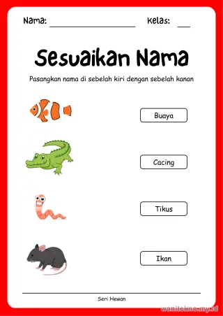 Lembar 11: Sesuaikan Nama