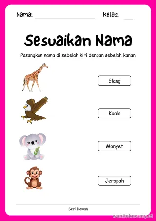 Lembar 12: Sesuaikan Nama