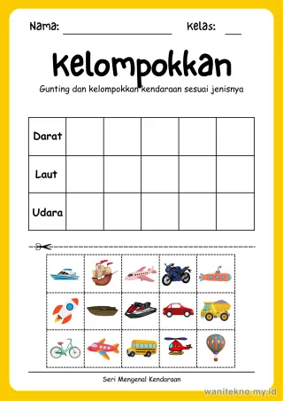 Lembar 2: Kelompokkan
