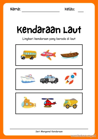 Lembar 7: Kendaraan Laut