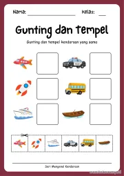 Lembar 1: Gunting dan Tempel