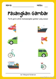 Lembar 5: Pasangkan Gambar