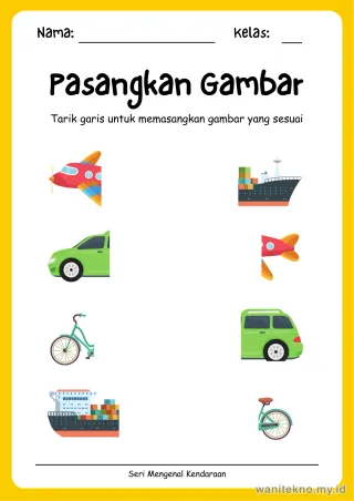 Lembar 5: Pasangkan Gambar
