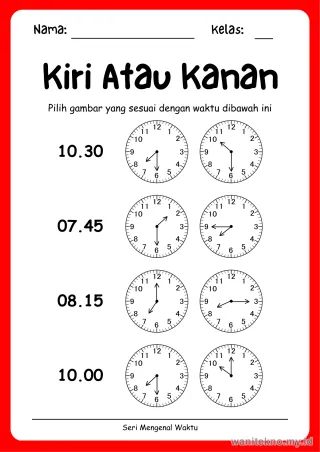 Lembar 5: Kiri Atau Kanan