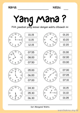 Lembar 9: Yang Mana ?