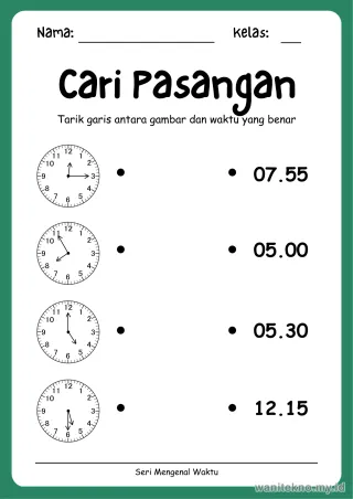 Lembar 10: Cari Pasangan