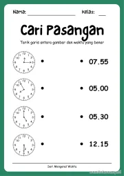 Lembar 10: Cari Pasangan