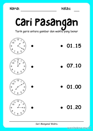 Lembar 11: Cari Pasangan