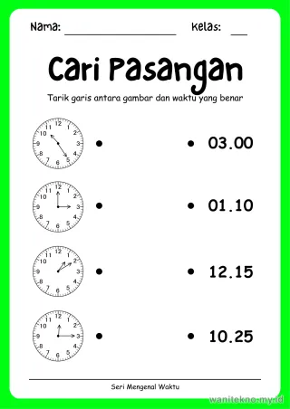 Lembar 13: Cari Pasangan