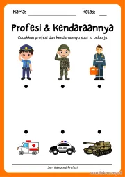 Lembar 2: Profesi & Kendaraannya