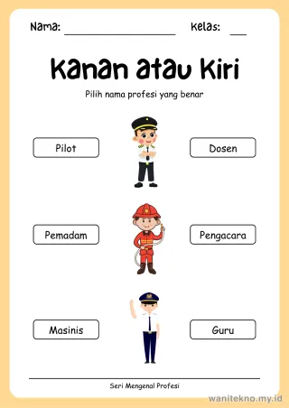 Lembar 4: Kanan atau Kiri