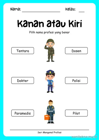 Lembar 6: Kanan atau Kiri