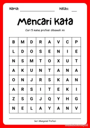 Lembar 10: Mencari Kata
