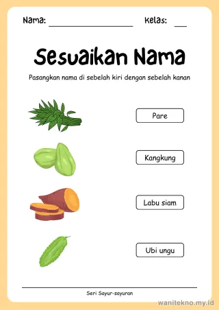 Lembar 9: Sesuaikan Nama