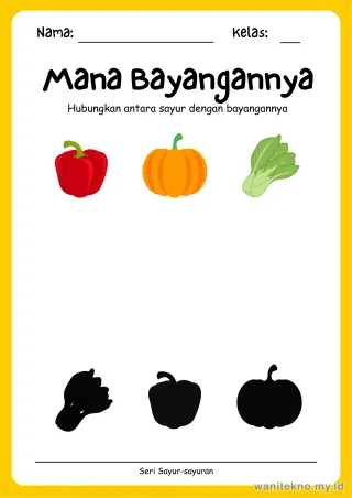Lembar 12: Mana Bayangannya