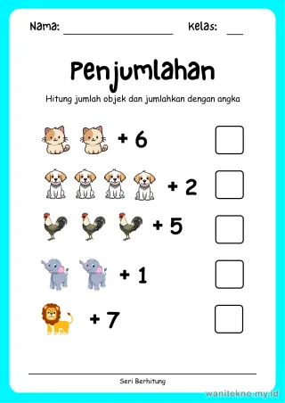 Lembar 2: Penjumlahan