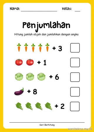 Lembar 3: Penjumlahan