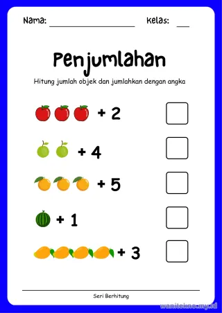 Lembar 5: Penjumlahan