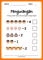 Lembar 8: Pengurangan