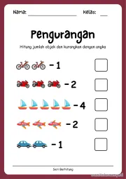 Lembar 9: Pengurangan